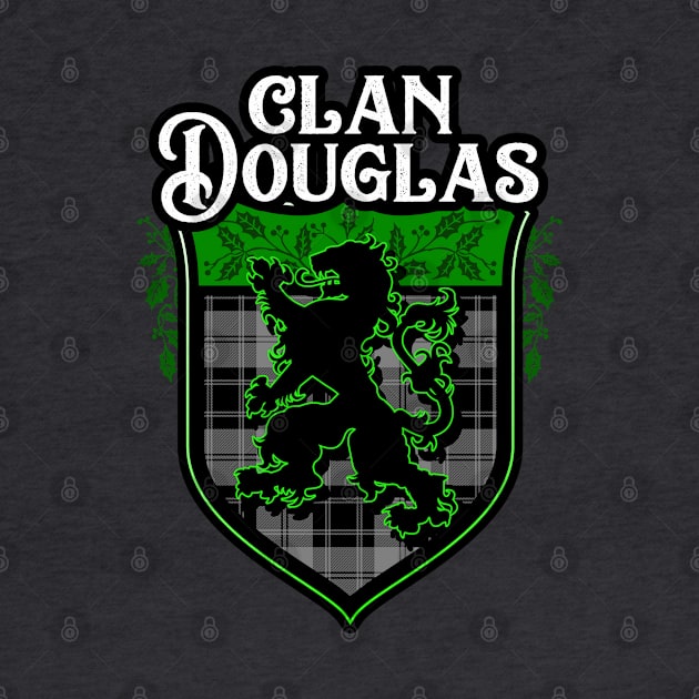 Clan Douglas Scottish Rampant Lion by Celtic Folk